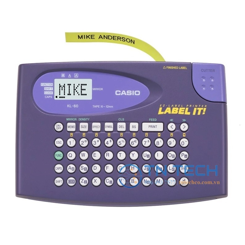 MÁY IN NHÃN CASIO KL-60